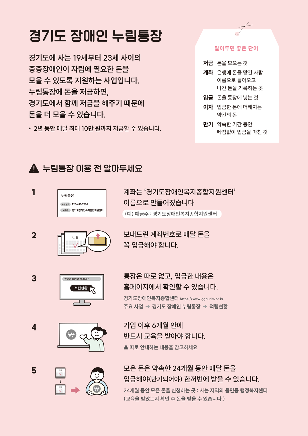 경기도장애인누림통가입자안내 자세한 안내는 다음 텍스트에서 합니다.